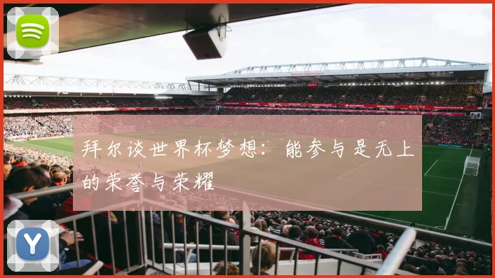 拜尔谈世界杯梦想：能参与是无上的荣誉与荣耀